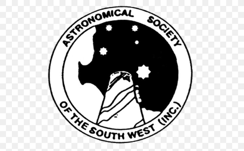 Bunbury Astronomy Organization Logo Night Sky, PNG, 554x507px, Bunbury, Area, Astronomy, Black, Black And White Download Free