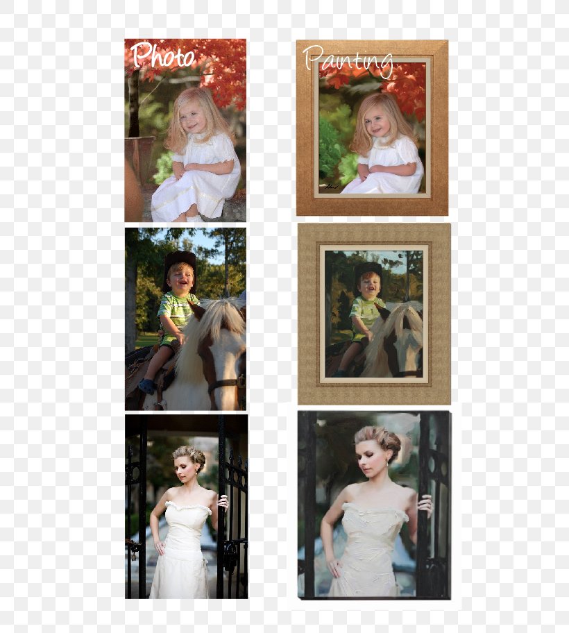 Picture Frames Collage Gown, PNG, 576x912px, Watercolor, Cartoon, Flower, Frame, Heart Download Free