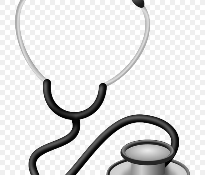 Stethoscope Medicine Clip Art, PNG, 700x700px, Stethoscope, Black And White, Body Jewelry, Medical Equipment, Medicine Download Free