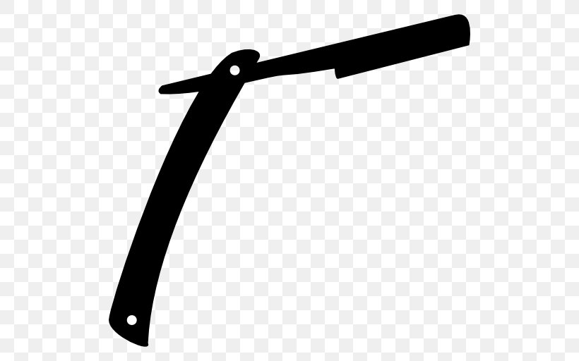 Straight Razor Shaving Clip Art, PNG, 512x512px, Razor, Beauty Parlour, Black And White, Cutting, Hair Download Free