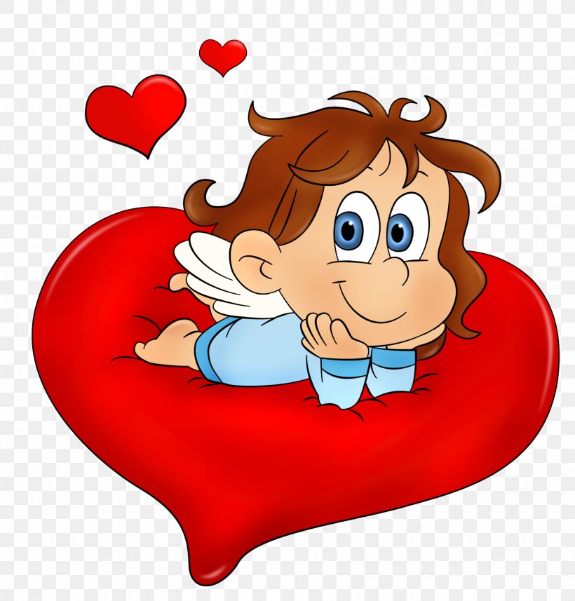 Cherub Valentine's Day Angel Clip Art, PNG, 1908x1995px, Watercolor, Cartoon, Flower, Frame, Heart Download Free