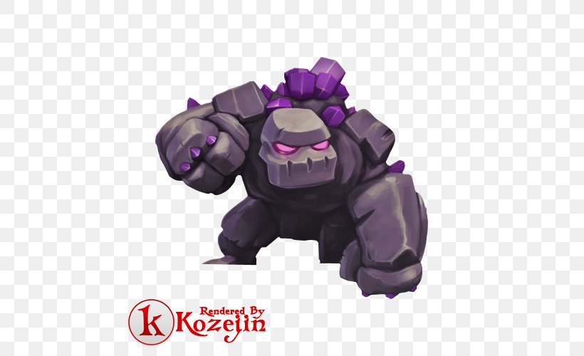 Clash Of Clans Clash Royale Golem Elixir, PNG, 500x500px, Clash Of Clans, Barbarian, Clash Royale, Elixir, Fictional Character Download Free