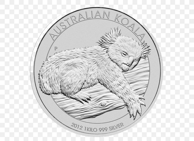 Koala Cartoon, PNG, 598x597px, Perth Mint, Bear, Beaver, Britannia, Bullion Download Free