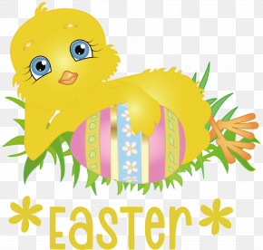 Easter Chicken Ducklings Easter Day Happy Easter PNG