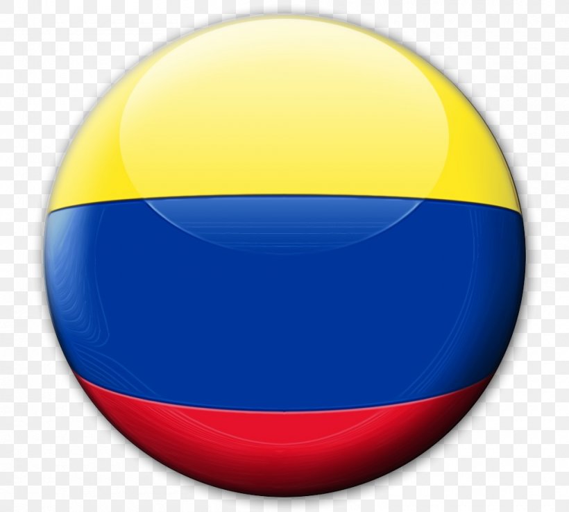 Flag Cartoon, PNG, 1000x900px, Flag Of Colombia, Ball, Cobalt Blue, Colombia, Electric Blue Download Free