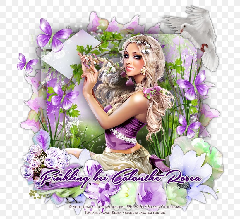 Floral Design Cut Flowers Fairy Flower Bouquet, PNG, 750x750px, Floral Design, Butterfly, Cut Flowers, Fairy, Family Download Free