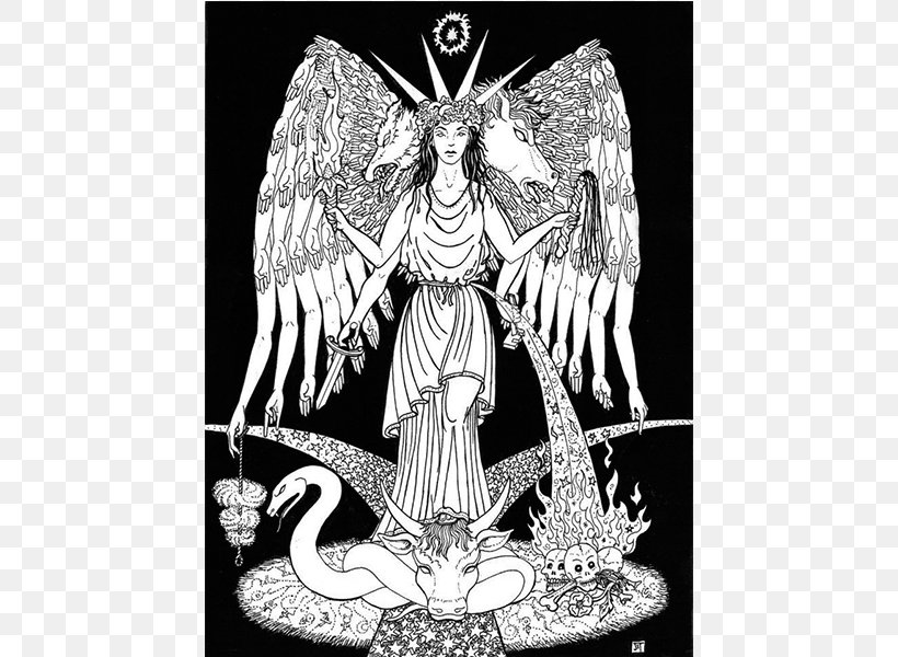 Hecate Witchcraft Greek Mythology Art Deity, PNG, 800x600px, Hecate, Altar, Angel, Art, Artist Download Free