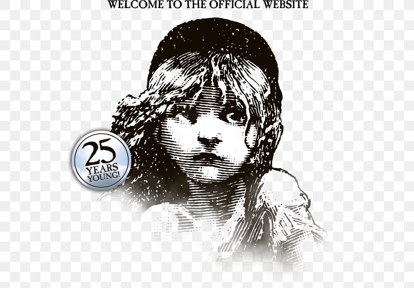 Jean Valjean Cosette Les Misérables Inspector Javert Playbill, PNG, 570x572px, Jean Valjean, Album Cover, Black And White, Cosette, Drawing Download Free