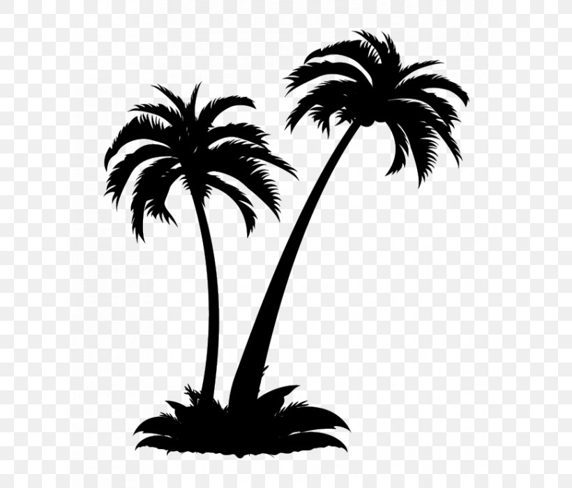 WordCamp US Arecaceae Sticker Wall Decal, PNG, 700x700px, 2018, Arecaceae, Arecales, Black And White, Blog Download Free