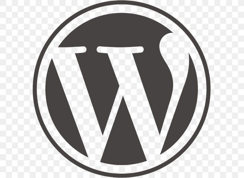 WordPress Logo Blog Theme, PNG, 800x600px, Wordpress, Black And White, Blog, Brand, Content Management System Download Free