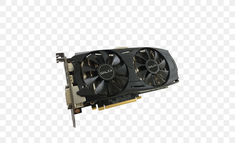 Graphics Cards & Video Adapters NVIDIA GeForce GTX 1060 英伟达精视GTX GALAXY Technology, PNG, 500x500px, Graphics Cards Video Adapters, Computer Component, Computer Cooling, Cuda, Electronic Device Download Free