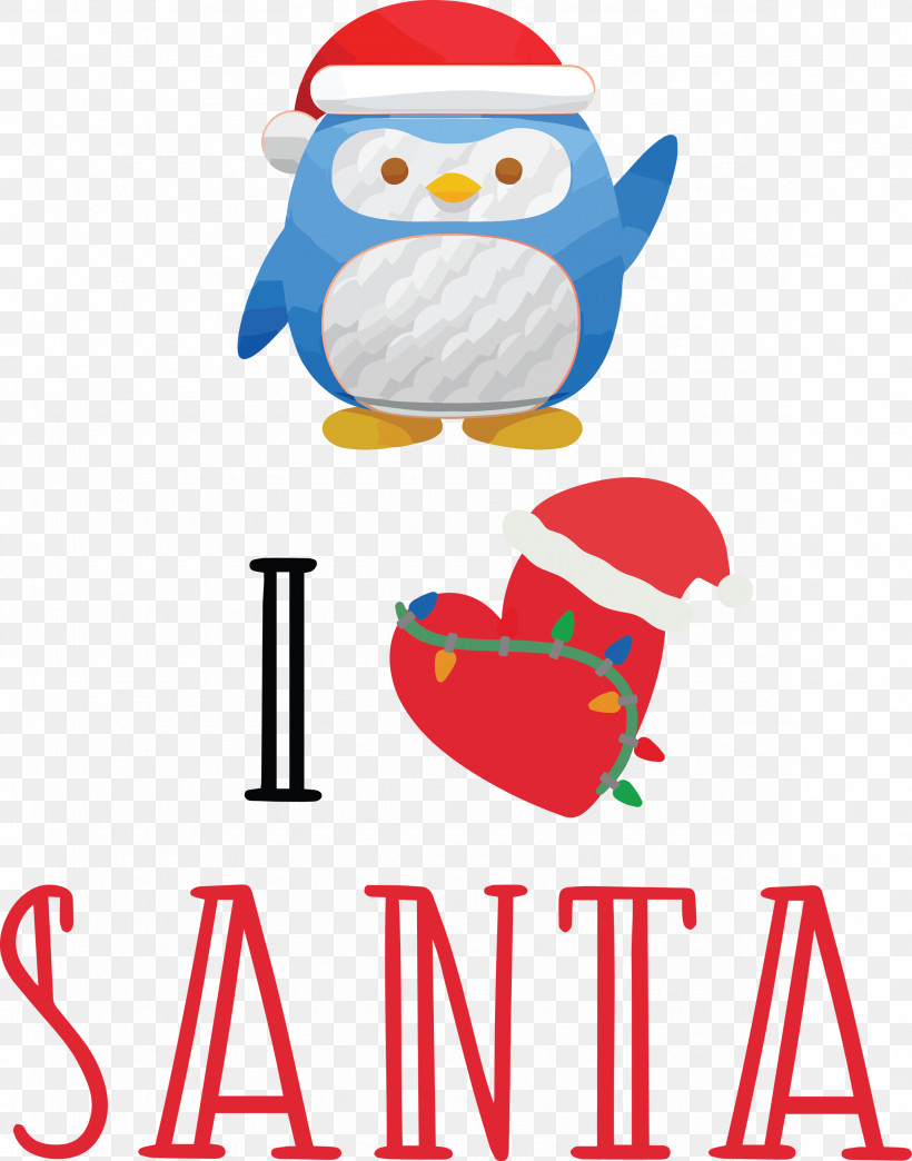 I Love Santa Santa Christmas, PNG, 2355x3000px, I Love Santa, Black, Black Screen Of Death, Christmas, Fine Arts Download Free