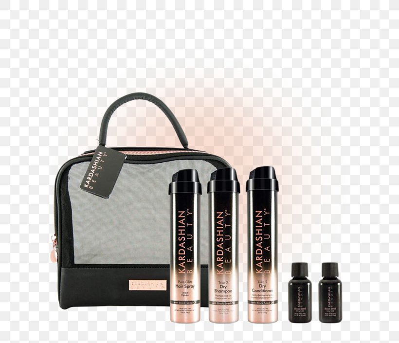 Kardashian Beauty Haircare Travel Kit Kardashian Beauty Black Seed Oil Rejuvenating Shampoo Hair Care Hair Conditioner, PNG, 705x705px, Shampoo, Bag, Beauty, Brand, Cosmetic Toiletry Bags Download Free