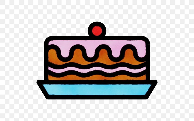 Bakery Cake Birthday Party File Format, PNG, 512x512px, Watercolor, Bakery, Birthday, Birthday Candle, Cake Download Free