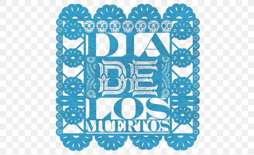Calavera Day Of The Dead Papel Picado Paper Ofrenda, PNG, 508x502px, Calavera, All Souls Day, Altar, Area, Blue Download Free