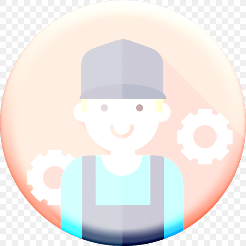 Mechanic Icon Professions And Jobs Icon, PNG, 1024x1024px, Mechanic Icon, Analytic Trigonometry And Conic Sections, Cartoon, Circle, Computer Download Free