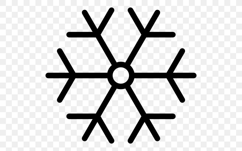 Snowflake Clip Art, PNG, 512x512px, Snowflake, Black And White, Cloud, Cold, Rain And Snow Mixed Download Free