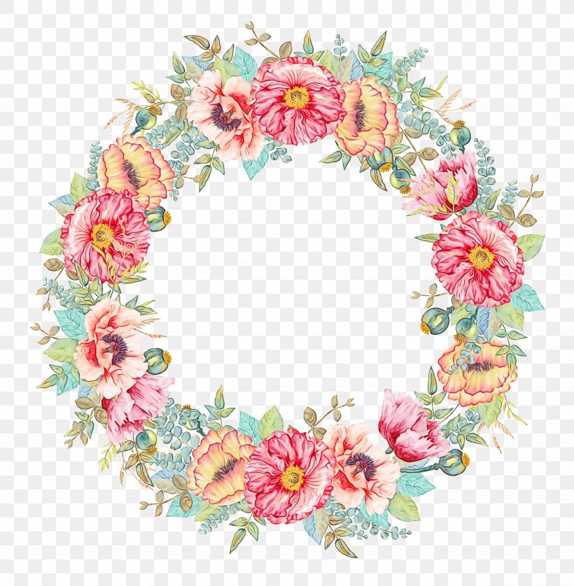Watercolor Painting Vector Graphics Floral Design Wreath Art, PNG, 2362x2416px, Watercolor Painting, Art, Cut Flowers, Drawing, Floral Design Download Free
