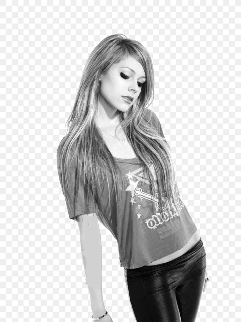 Avril Lavigne Black And White Monochrome Photography, PNG, 730x1095px, Watercolor, Cartoon, Flower, Frame, Heart Download Free