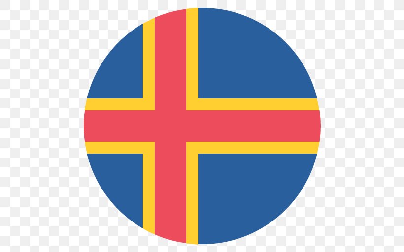 Åland Islands Flag Of Åland Flag Of Barbados Flag Of Lithuania, PNG, 512x512px, Aland Islands, Area, Country, Emoji, Flag Download Free
