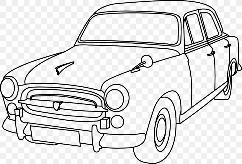 Car Drawing Line Art Automotive Design Sketch, PNG, 1112x755px, Car, Automotive Design, Automotive Exterior, Black And White, Brand Download Free