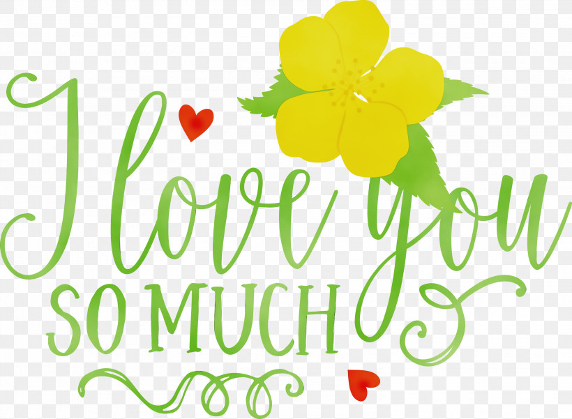 Floral Design, PNG, 3000x2202px, I Love You So Much, Cut Flowers, Floral Design, Flower, Fruit Download Free