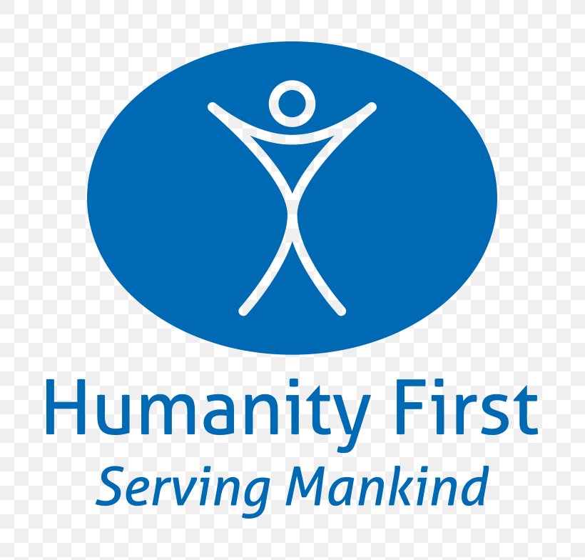 Humanity First Logo International Non-governmental Organization Charitable Organization, PNG, 805x784px, Logo, Ahmadiyya, Area, Blue, Brand Download Free