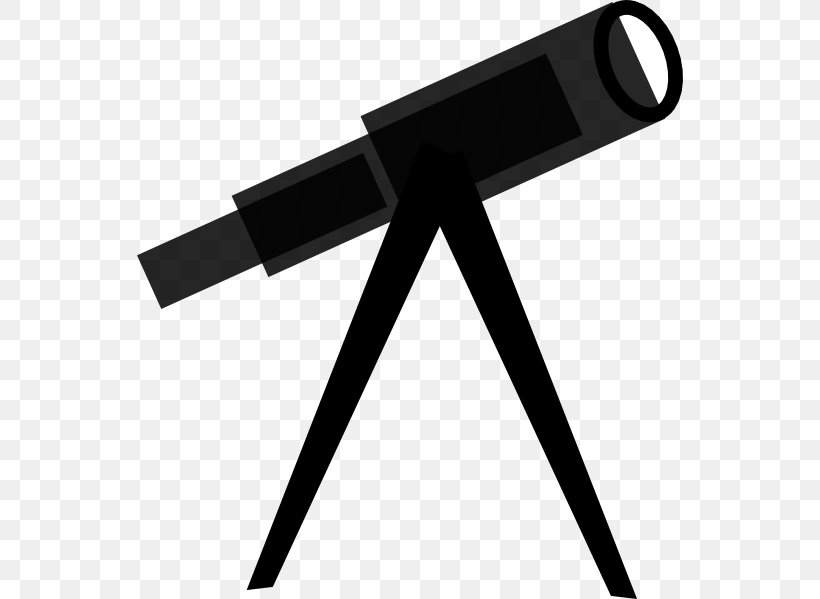 Telescope Clip Art, PNG, 546x599px, Telescope, Black, Black And White, Blog, Document Download Free