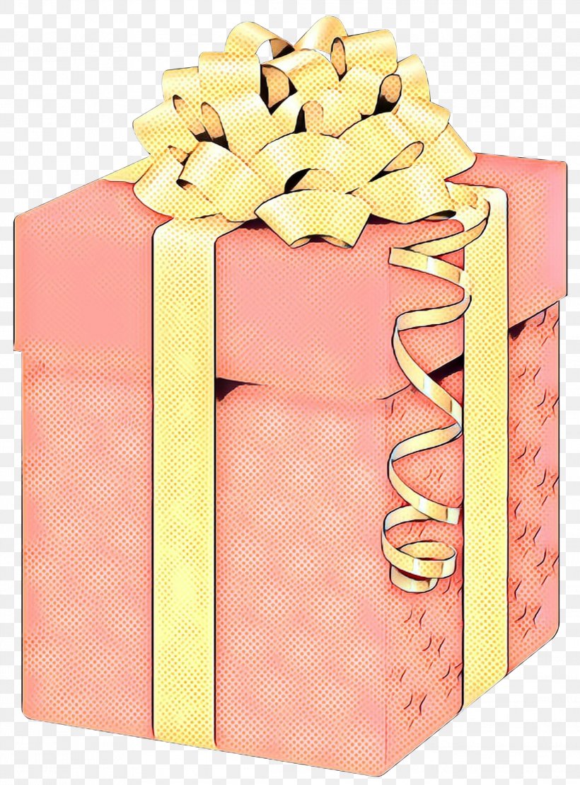 Pink Present Gift Wrapping Wedding Favors Box, PNG, 2217x3000px, Pop Art, Box, Gift Wrapping, Peach, Pink Download Free