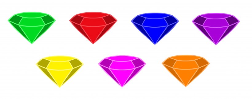 Sonic Colors Sonic Runners Sonic Chaos Shadow The Hedgehog Sonic Generations, PNG, 8168x3208px, Sonic Colors, Chaos Emeralds, Colombian Emeralds, Color, Emerald Download Free