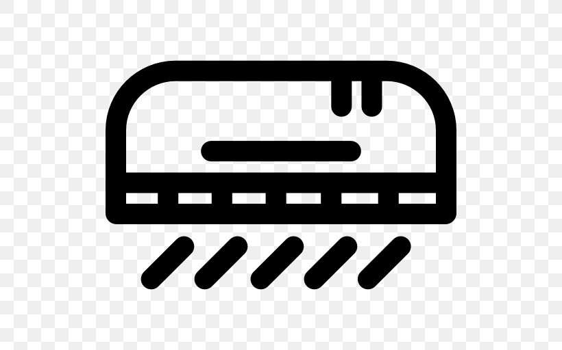 Air Conditioner ICON, PNG, 512x512px, Pdf, Black And White, Brand, Symbol, Technology Download Free