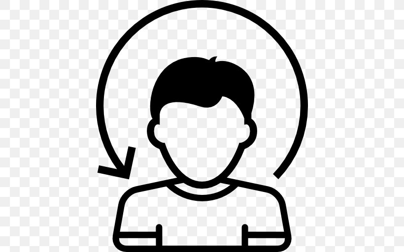 Boy Outline, PNG, 512x512px, User Profile, Advertising, Area, Black, Black And White Download Free