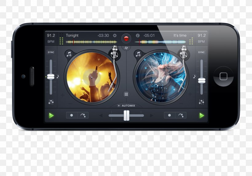 Djay App Store .ipa Disc Jockey, PNG, 1413x989px, Watercolor, Cartoon, Flower, Frame, Heart Download Free