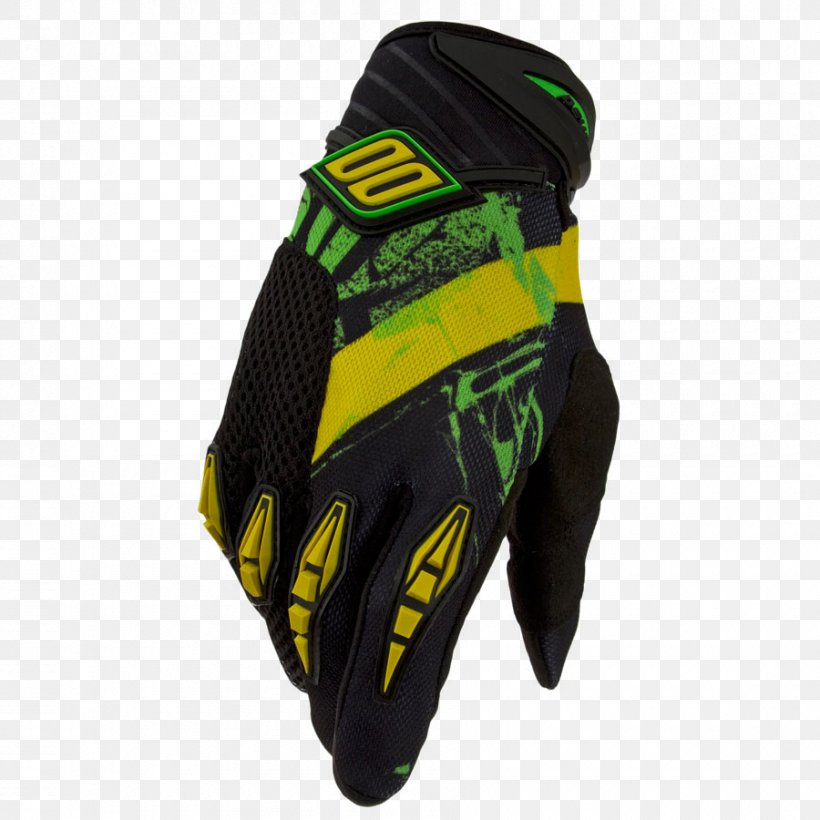Yellow T-shirt Glove Enduro Motocross, PNG, 900x900px, Yellow, Allterrain Vehicle, Baseball Equipment, Bicycle Glove, Blue Download Free