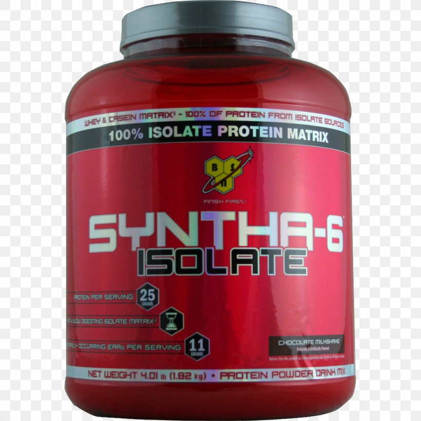 Dietary Supplement BSN Syntha-6 Edge Whey Protein Isolate, PNG, 1000x1000px, Dietary Supplement, Bodybuilding Supplement, Food, Nutrition, Pound Download Free