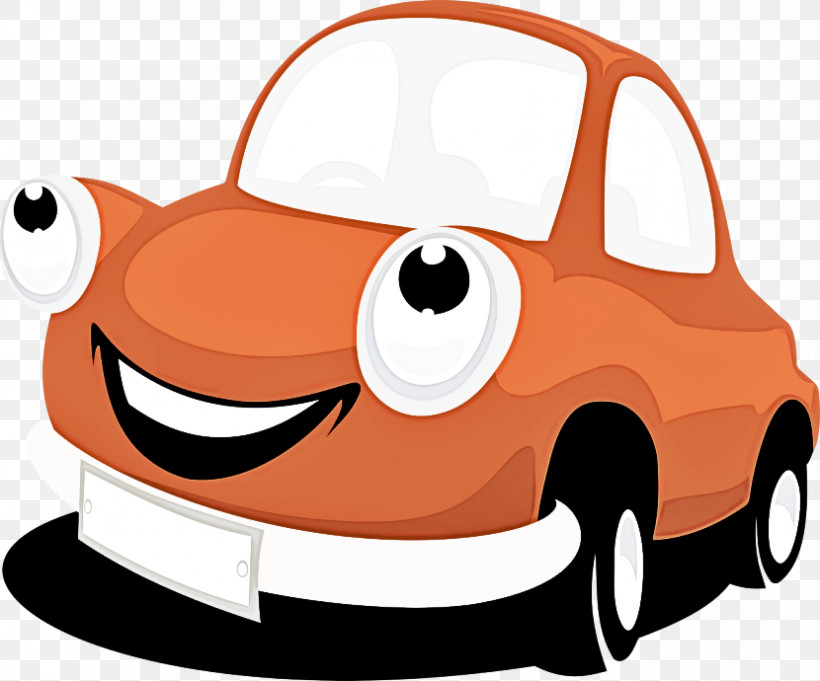 City Car, PNG, 830x690px, Cartoon, Car, City Car, Compact Car, Orange Download Free