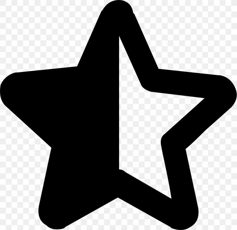 Clip Art, PNG, 981x954px, Font Awesome, Blackandwhite, Hand, Logo, Star Download Free