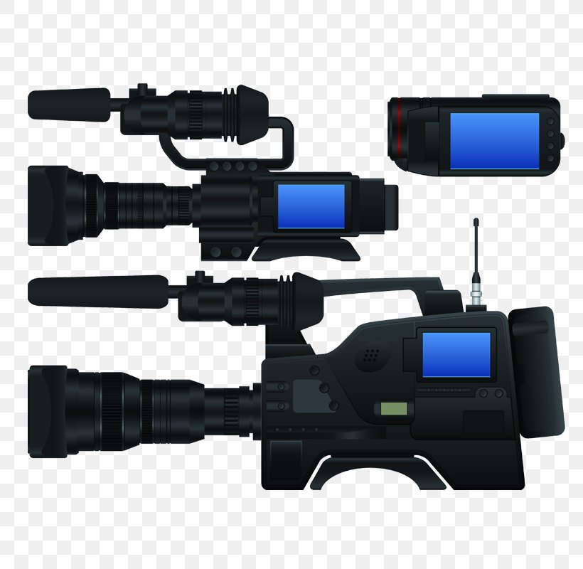 Digital Video Video Camera Royalty-free, PNG, 800x800px, Digital Video, Camcorder, Camera, Drawing, Hardware Download Free
