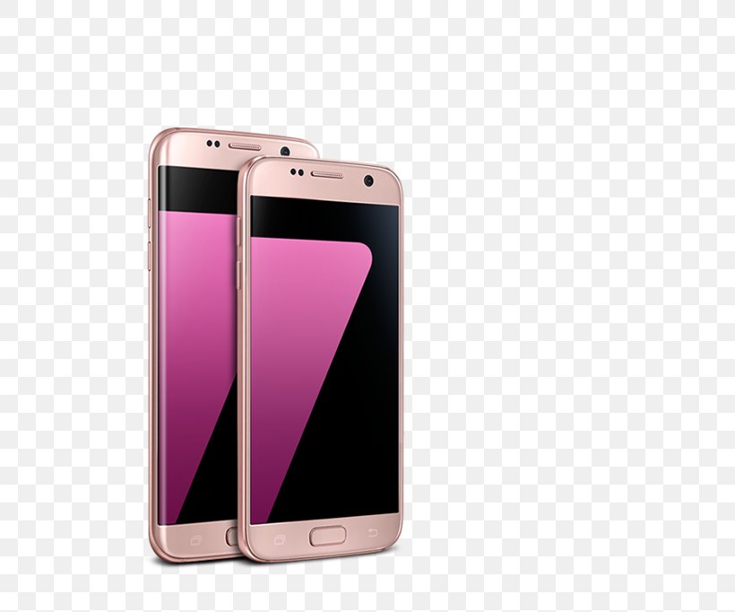 Samsung GALAXY S7 Edge Smartphone Feature Phone Pink Gold, PNG, 600x682px, Samsung Galaxy S7 Edge, Color, Communication Device, Electronic Device, Feature Phone Download Free