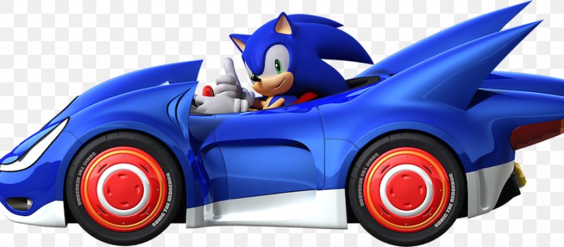 Sonic The Hedgehog 2 Sonic & Sega All-Stars Racing Sonic Mania Sticker, PNG, 910x400px, Sonic The Hedgehog, Automotive Design, Blue, Car, Decal Download Free