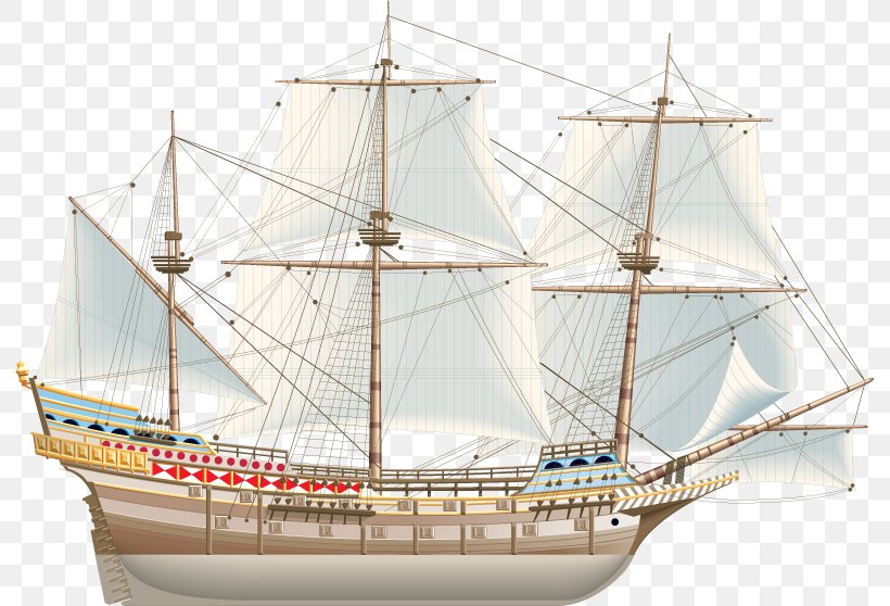 Galleon Sailing Ship Boat, PNG, 791x558px, Galleon, Baltimore Clipper, Barque, Barquentine, Boat Download Free
