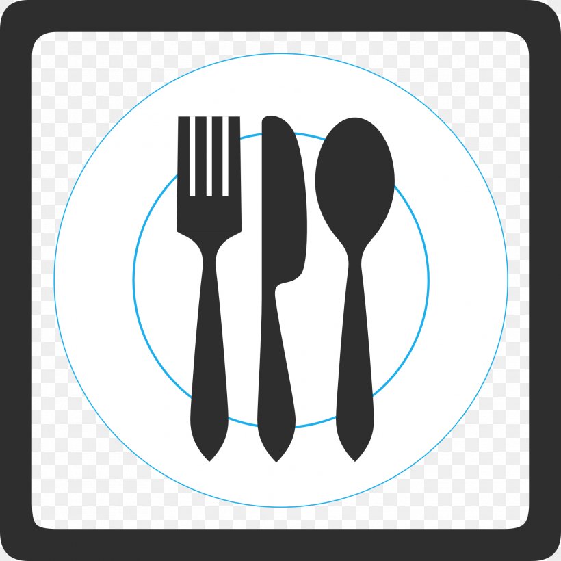 Knife Fork Spoon Plate Clip Art, PNG, 1919x1920px, Knife, Black And White, Brand, Cutlery, Fork Download Free