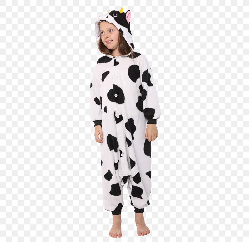 Pajamas Taurine Cattle Onesie Kigurumi Polar Fleece, PNG, 650x798px, Pajamas, Baby Toddler Onepieces, Cattle, Child, Clothing Download Free