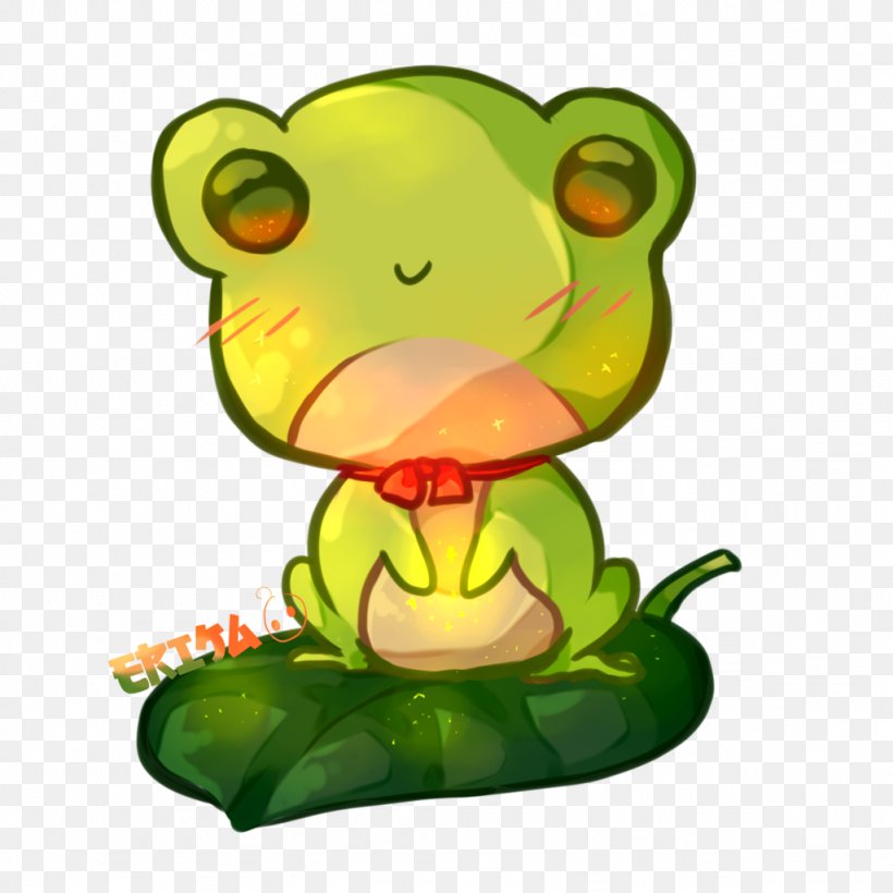 Tree Frog Drawing Kavaii Clip Art, PNG, 1024x1024px, Watercolor, Cartoon, Flower, Frame, Heart Download Free