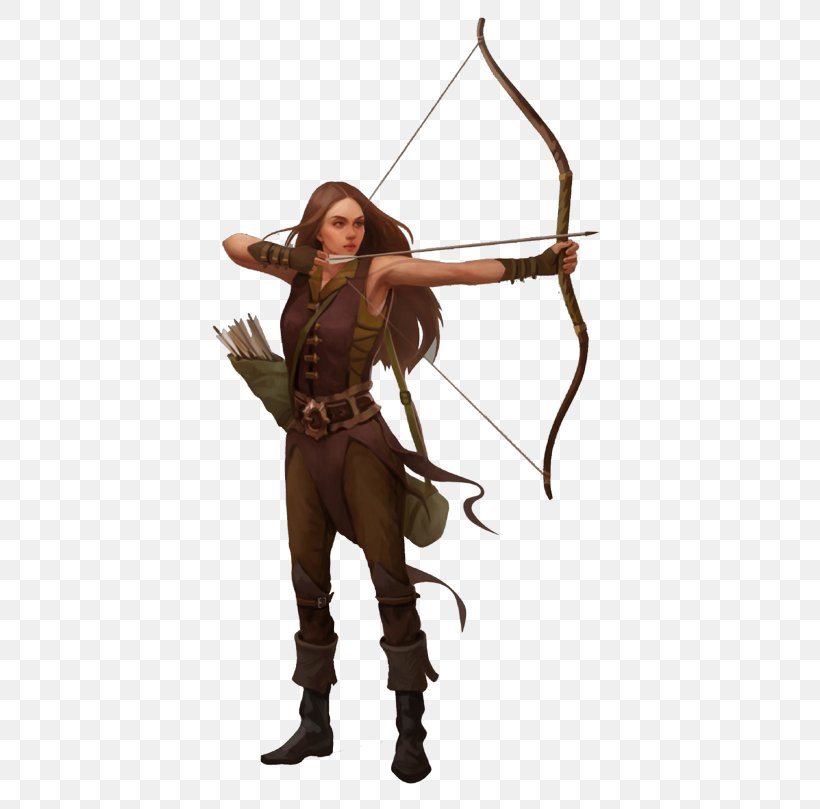 Drawing Image Female Archery Illustration, PNG, 500x809px, Drawing ...