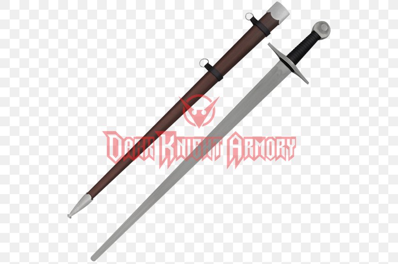 Knightly Sword Middle Ages Weapon Classification Of Swords, PNG, 544x544px, Sword, Baskethilted Sword, Blade, Classification Of Swords, Cold Weapon Download Free