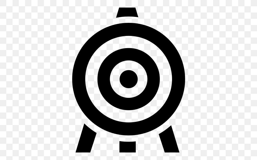 Tiro Con Arco Con Diana Archery Shooting Target Clip Art, PNG, 512x512px, Tiro Con Arco Con Diana, Archery, Area, Black And White, Bow Download Free