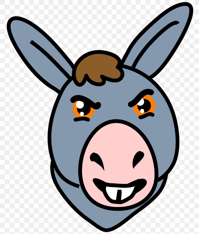 Donkey Clip Art, PNG, 2000x2358px, Donkey, Artwork, Can Stock Photo, Face, Facial Expression Download Free