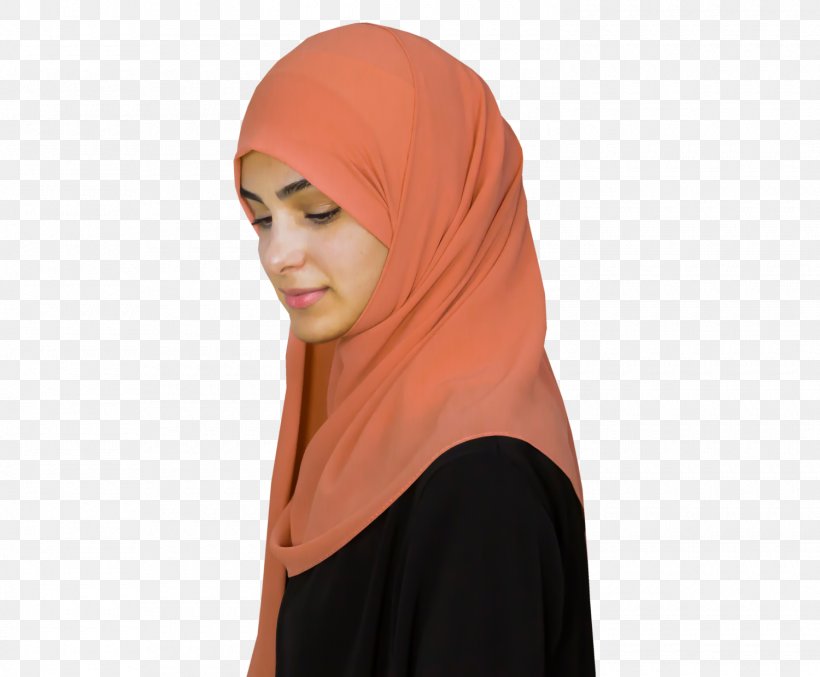 Hijab Headgear Veil Blue Orange, PNG, 1500x1239px, Hijab, Beige, Blue, Chiffon, Coffee Download Free