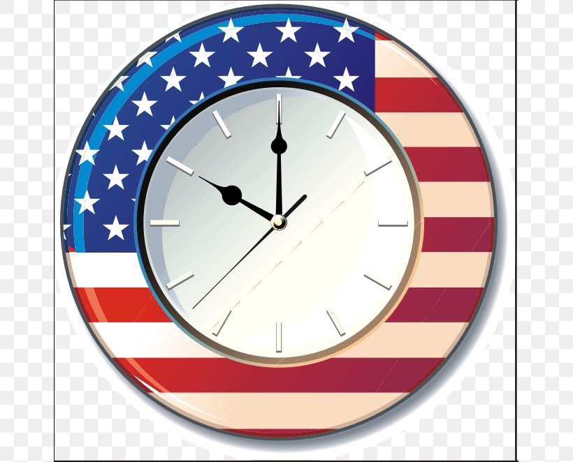 Vector Clock Clip Art, PNG, 665x662px, Clock, Area, Country, Flag, Home Accessories Download Free